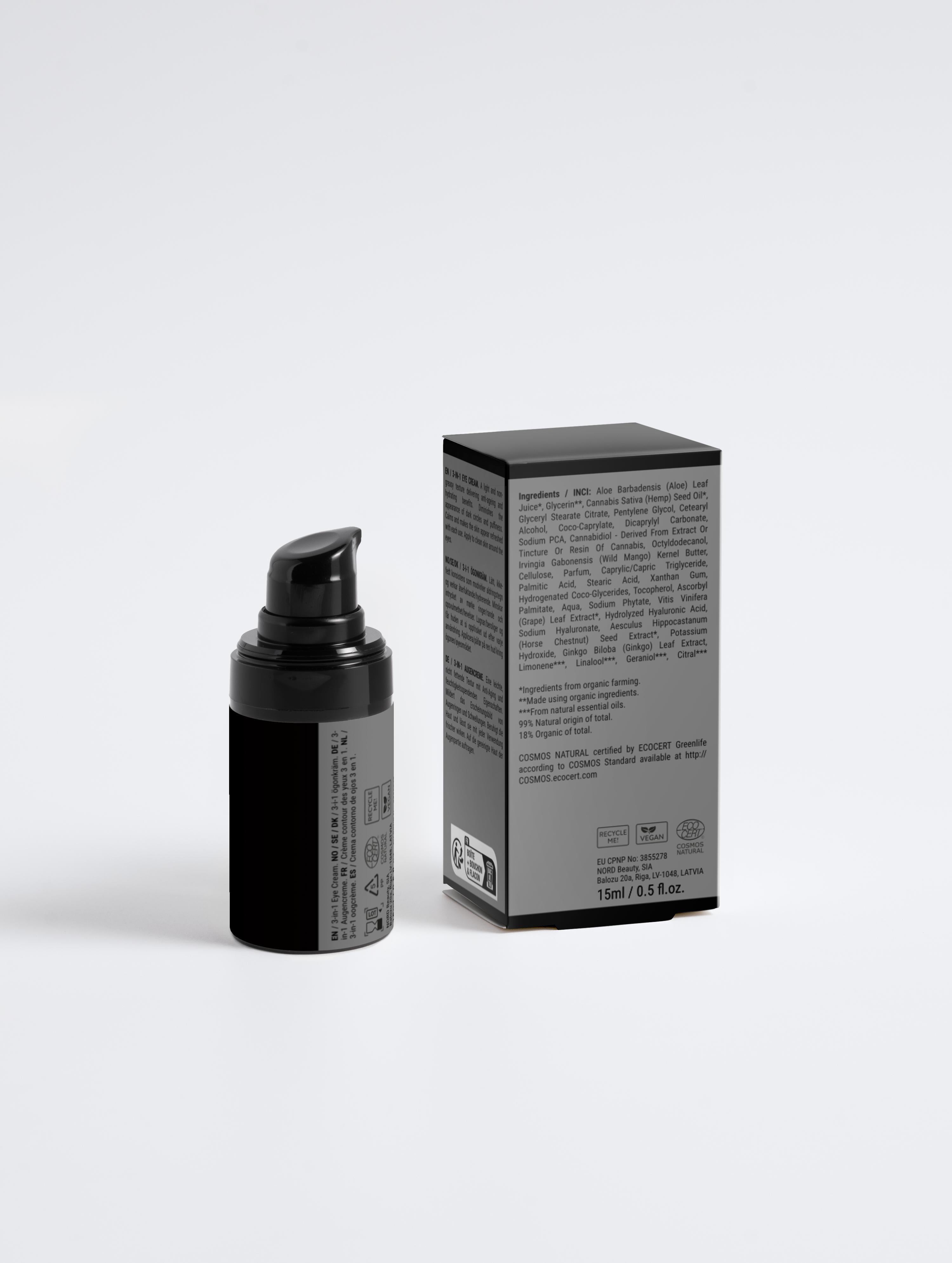 Éclat Soin crème yeux 3 en 1 pour homme