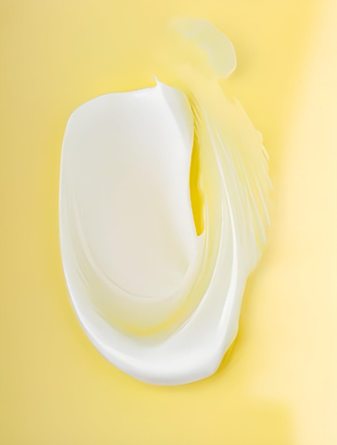Eclat Soin Ceramide Hydrating Night Cream on a yellow background for deep hydration and skin rejuvenation
