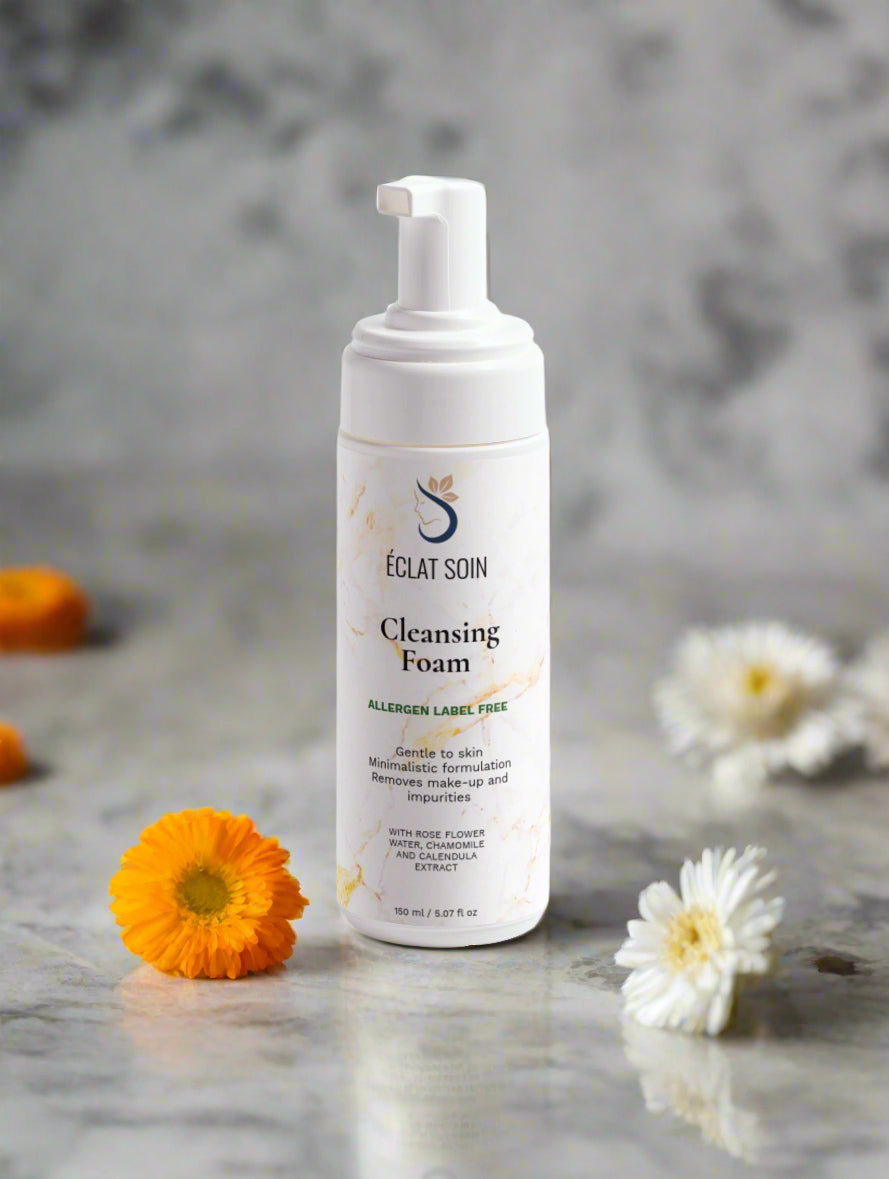 Mousse nettoyante Éclat Soin