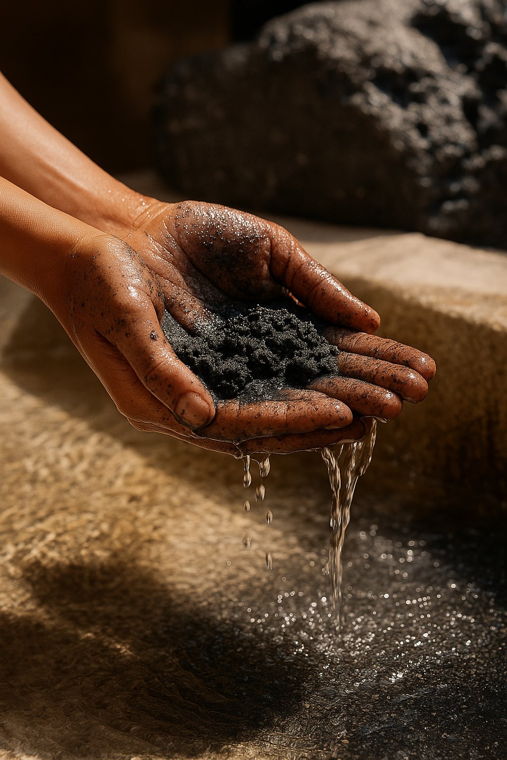 Icelandic Volcano AHA Face & Body Scrub